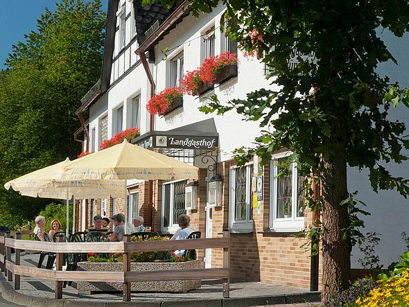 Der Landgasthof Rüppel ist nicht weit entfernt vom Freizeitpark.