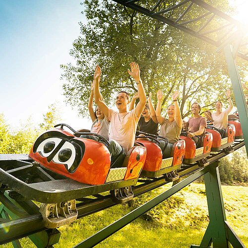 Marienkäferbahn - Der Achterbahn Klassiker