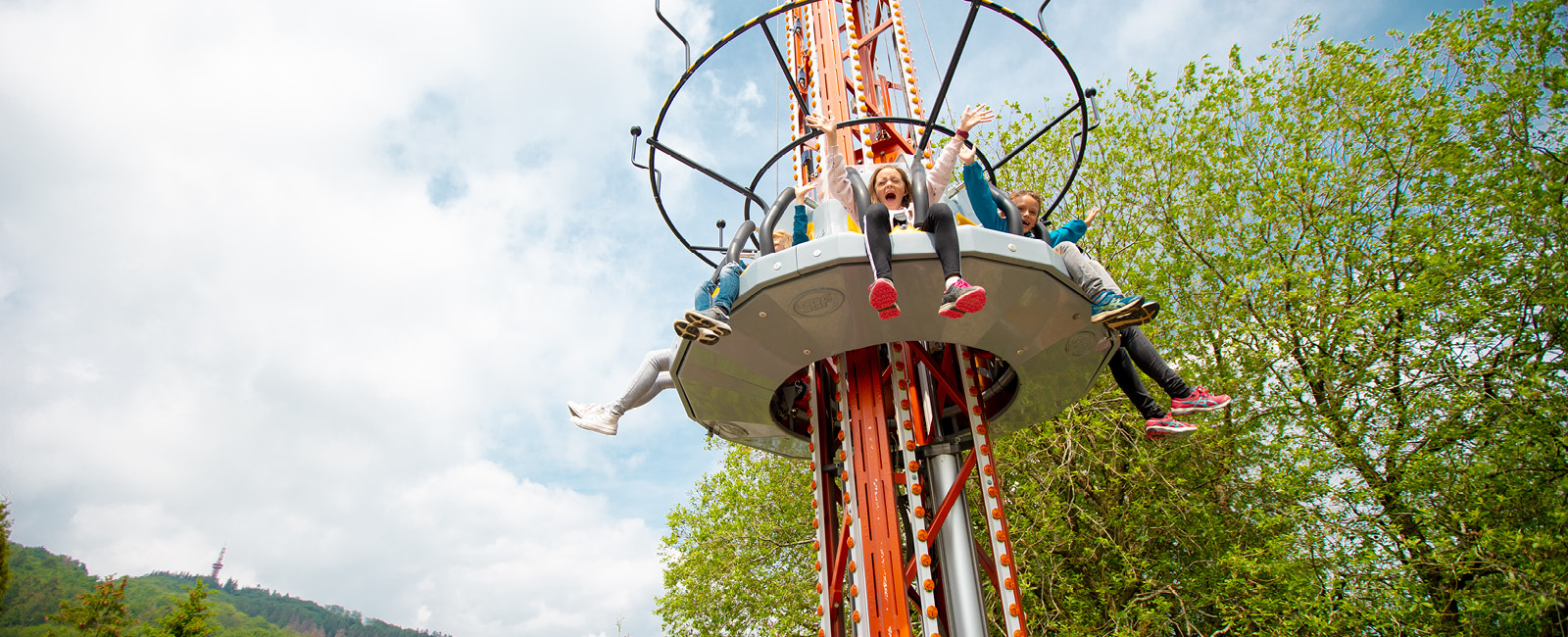 Crash - der ganz große Mini Free Fall Tower