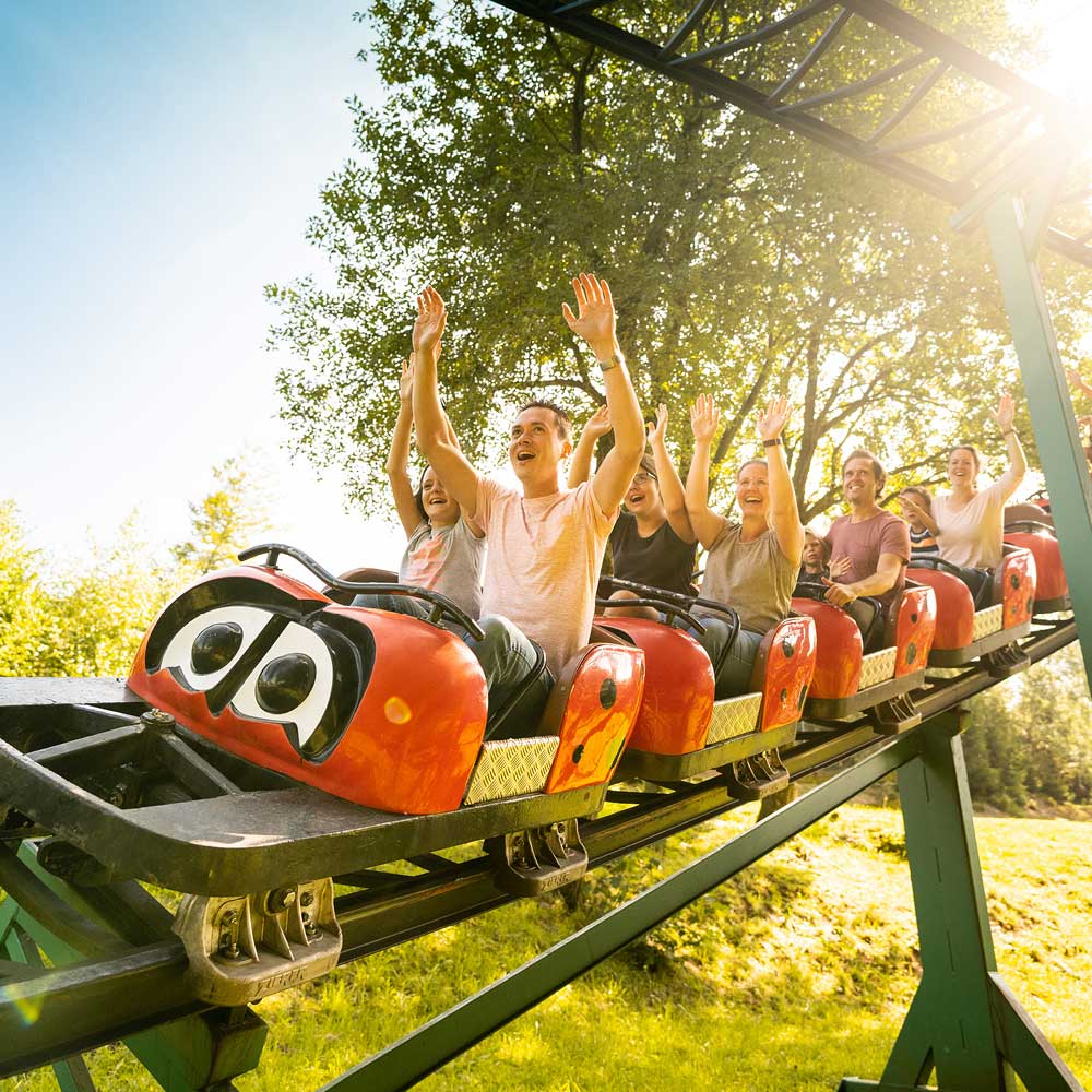 Marienkäferbahn - Der Achterbahn Klassiker