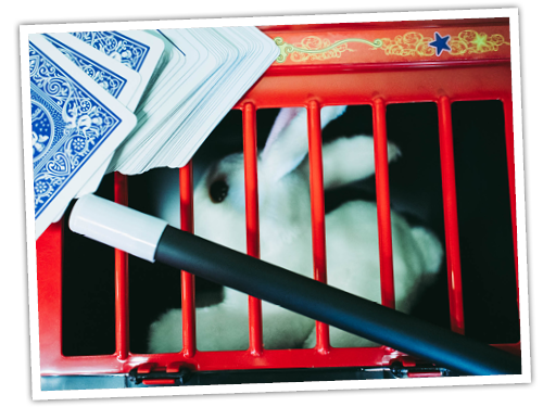 Bei den zauberhaften geht es nicht nur um Kartentricks und Kaninchen aus dem Hut.